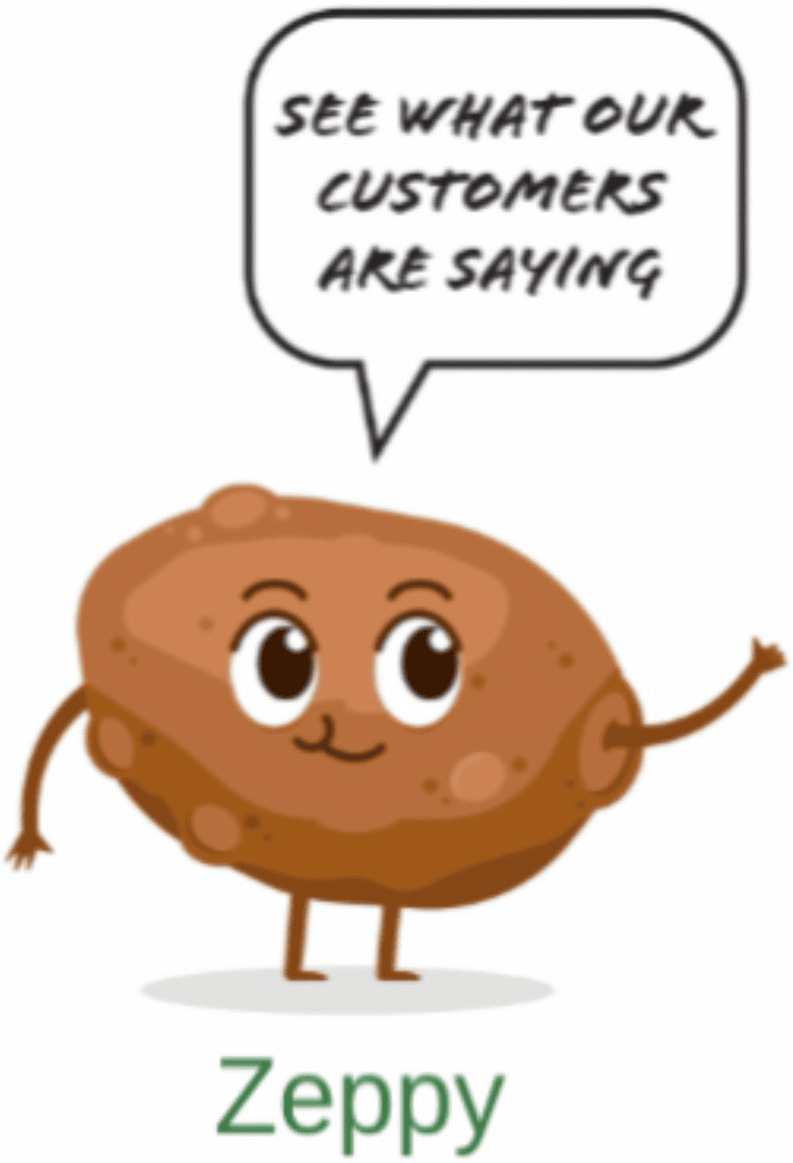 Zeppy says see what our customers are saying!